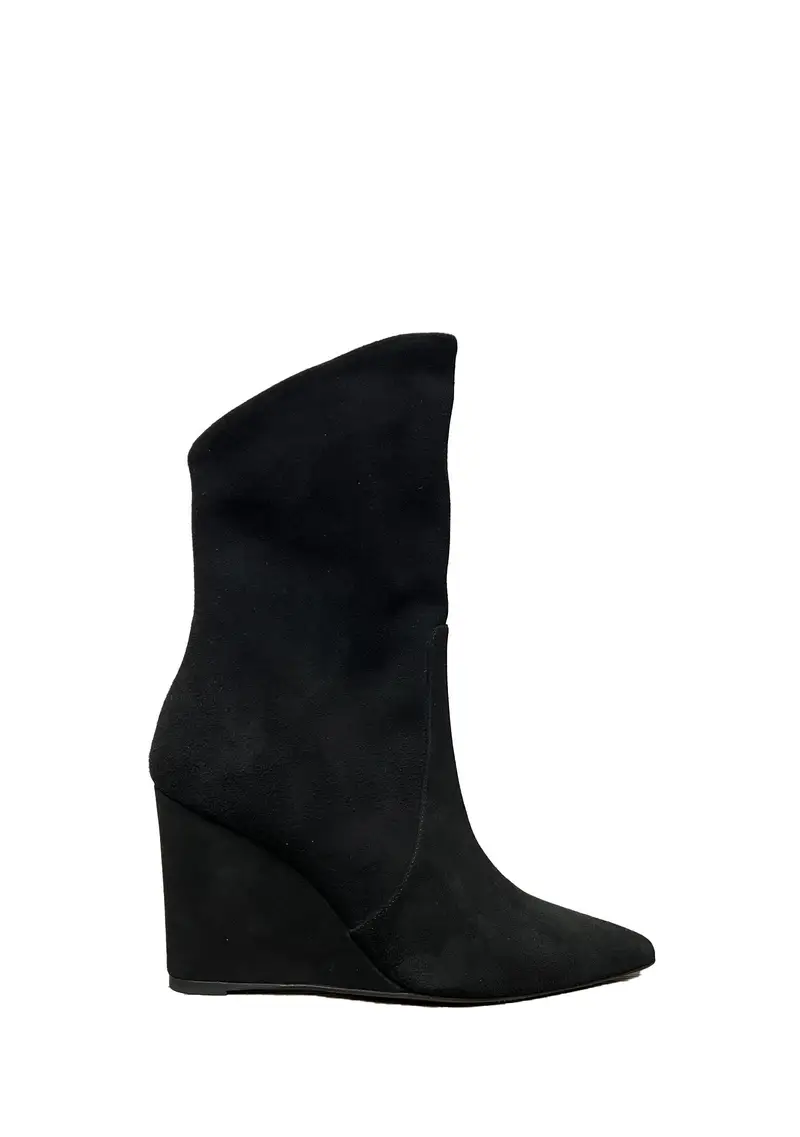 THE SELLER - Stivale Donna Nero