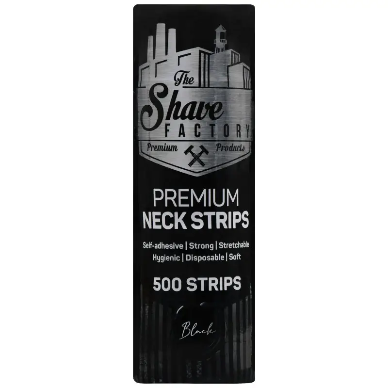 Carta da collo The Shave Factory nera
