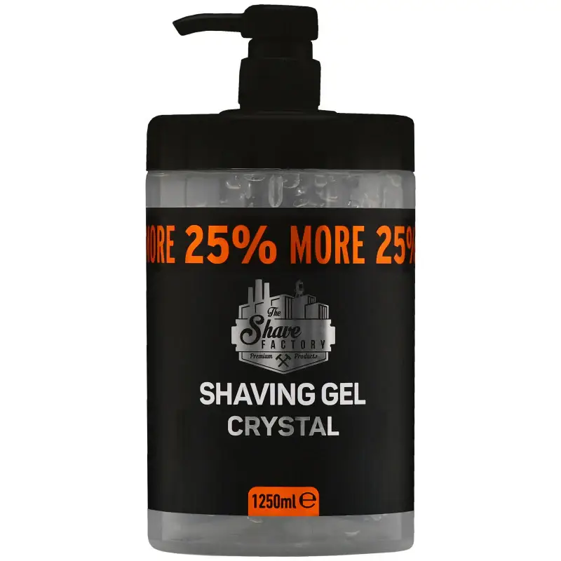 Gel da barba cristallino The Shave Factory 1250ml