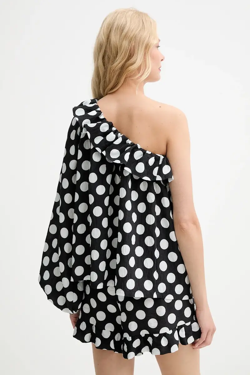 camicetta donna colore nero GATP01G097N miniatura 3