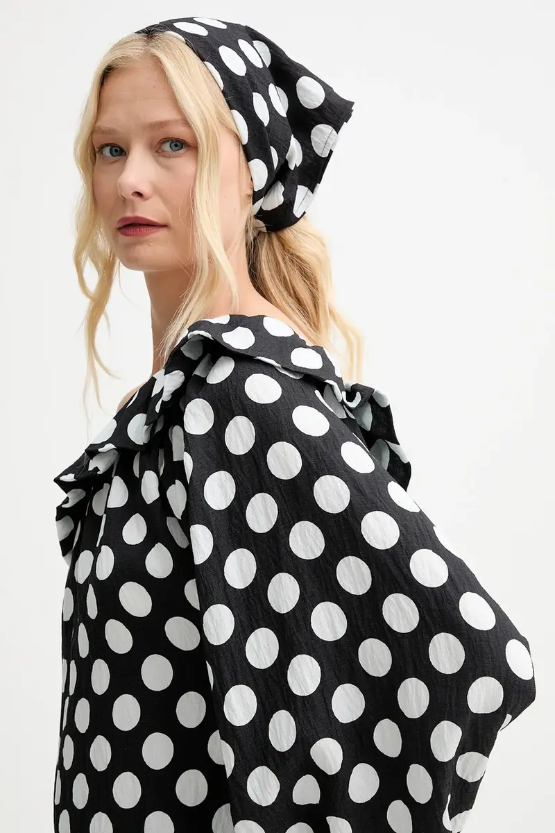 camicetta donna colore nero GATP01G097N miniatura 4