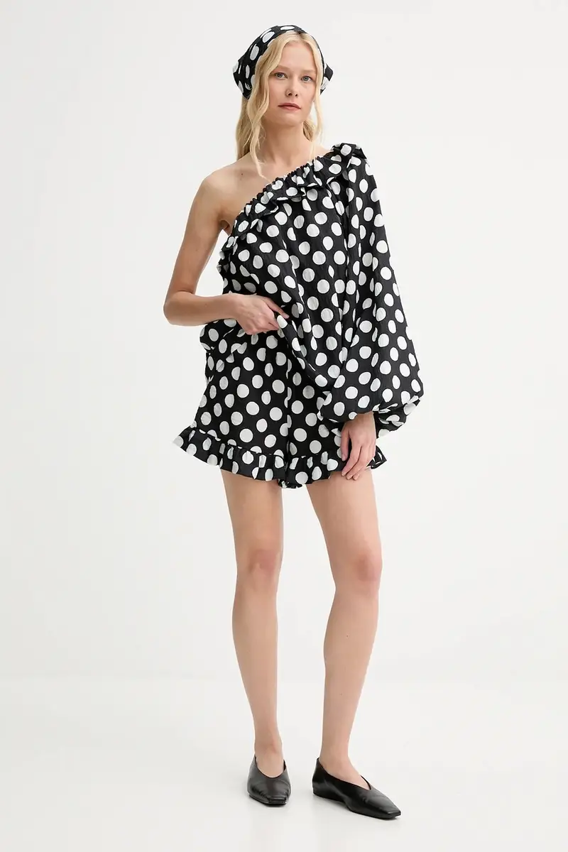 pantaloncini donna colore nero CHSH02G097N miniatura 2