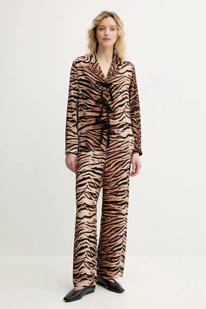 pigiama donna colore marrone BWSP03A003B