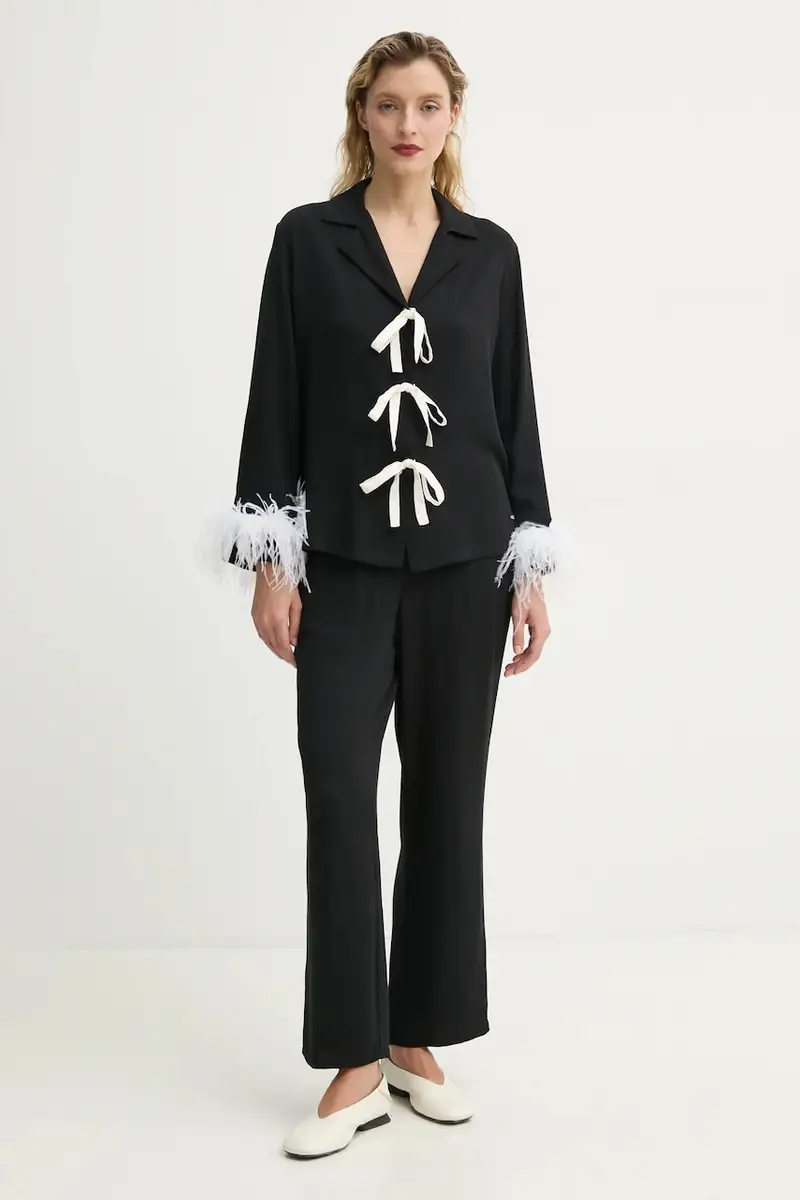 pigiama donna colore nero BWSP02P002F