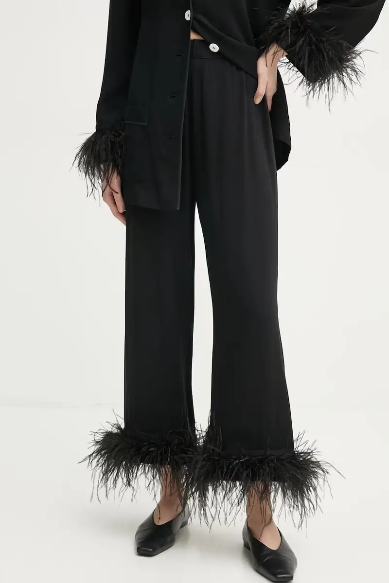 pigiama donna colore nero SH2102P miniatura 4