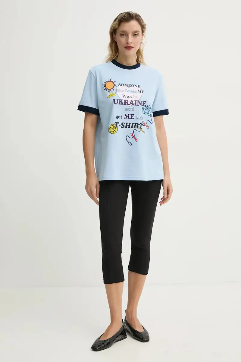 The Sleeper T-shirt Donna Blu 3312367 miniatura 2