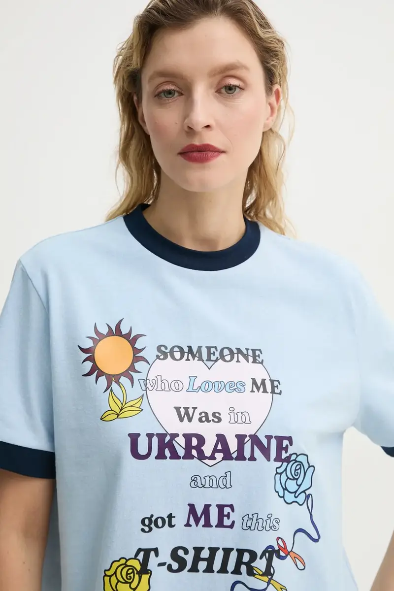 The Sleeper T-shirt Donna Blu 3312367 miniatura 4