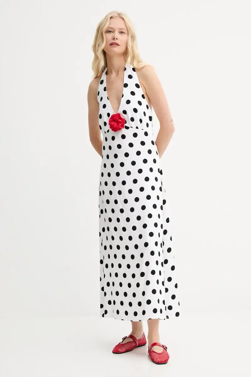 vestito colore bianco JRDR02G016R miniatura 3