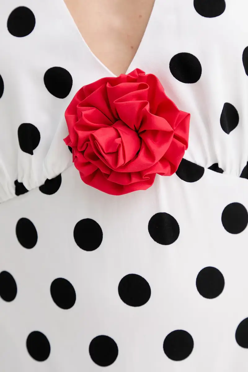 vestito colore bianco JRDR02G016R miniatura 5