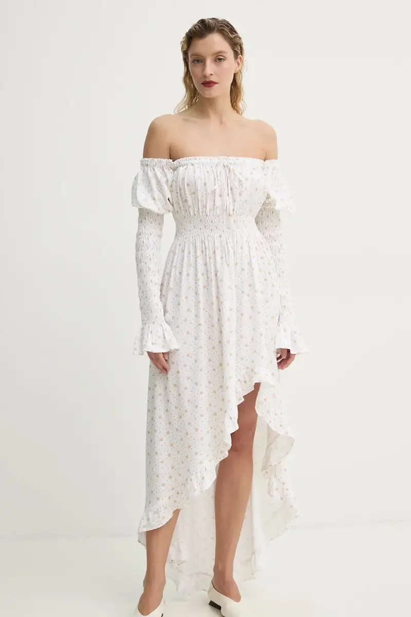 vestito colore bianco WADR02F013N