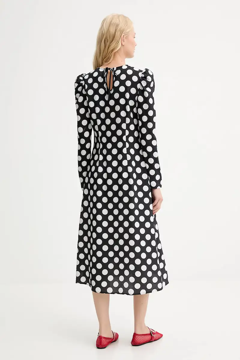 vestito colore nero DNDR02G097R miniatura 2