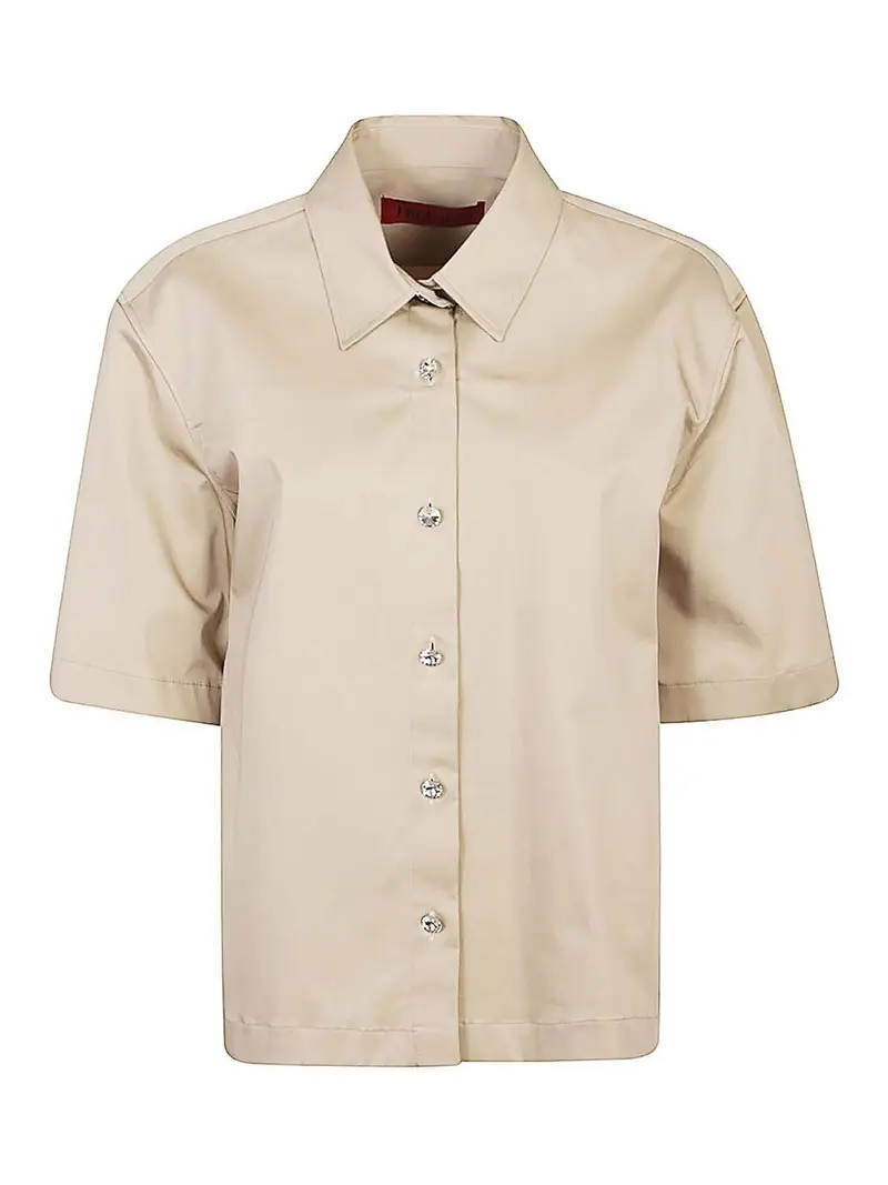 Camicia di cotone Ben Beige