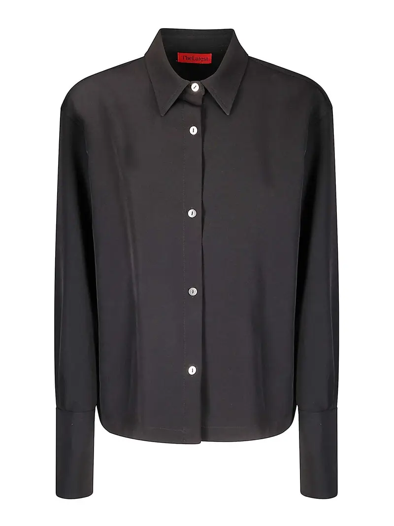 Camicia maniche lunghe Nero