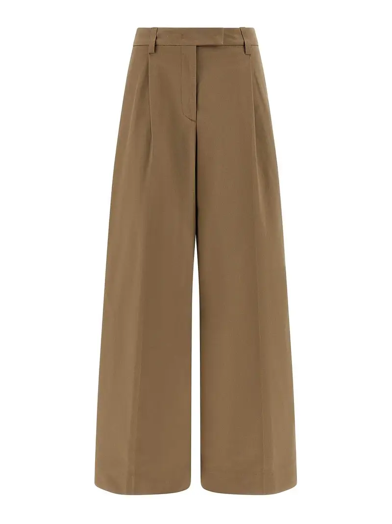 Pantaloni Deva Marrone