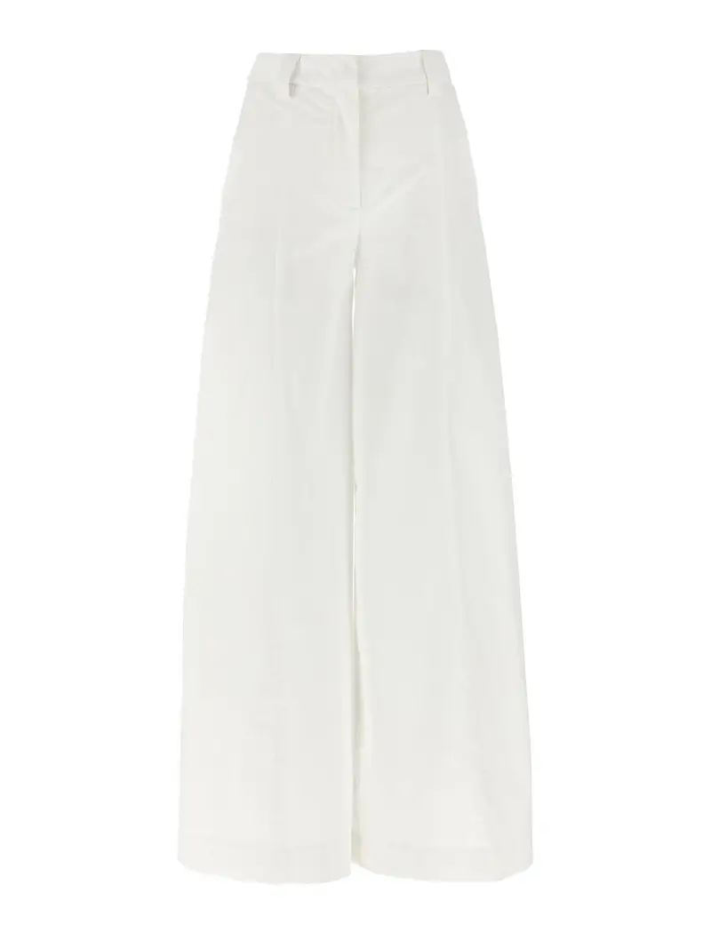 Pantaloni per gambe sculture chino Bianco