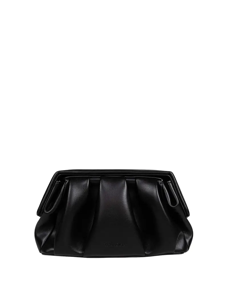 Borsa A Mano Afrodite In Tessuto Vegano Nero