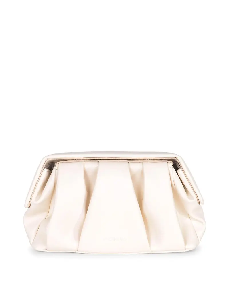 Borsa Themoir Realizzata In Ecopelle Beige