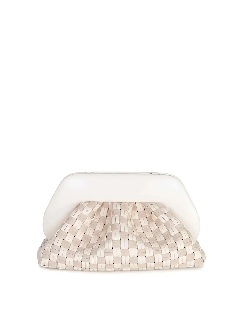 Borsa Themoir Realizzata In Ecopelle Beige