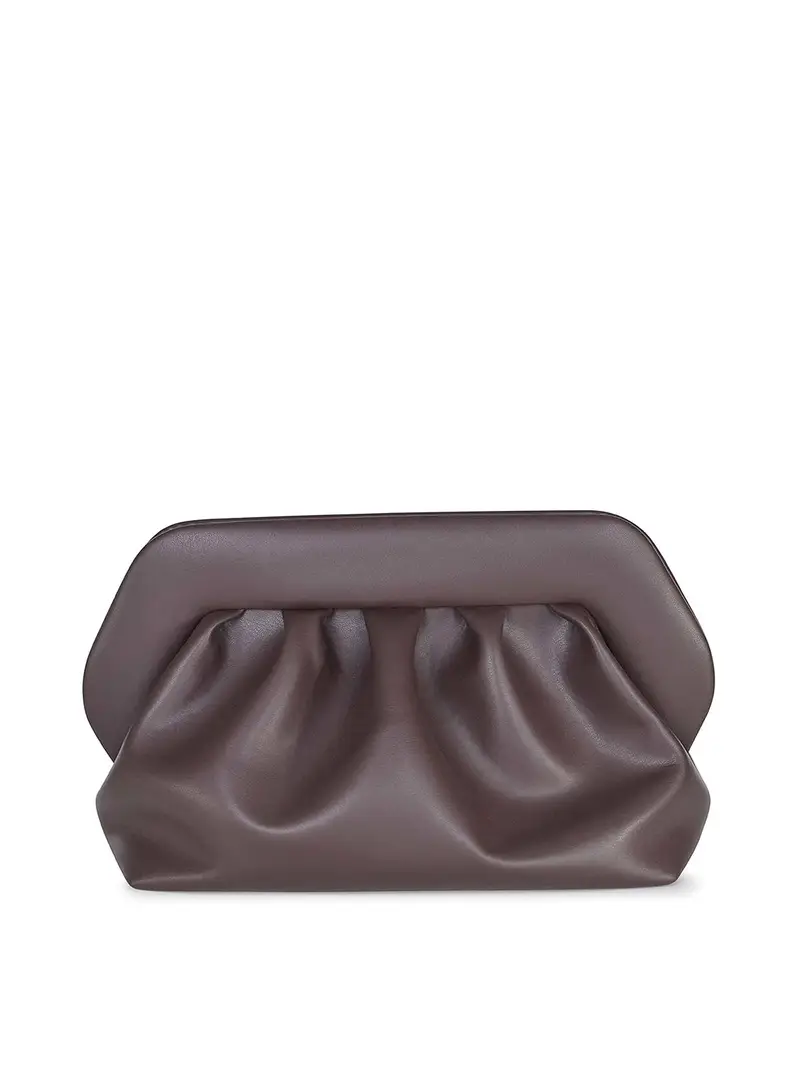 Borsa Themoir Realizzata In Pelle Marrone Scuro