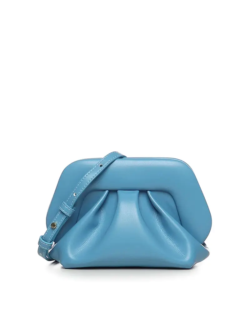 Mini Borsa In Tessuto Bios Vegan Azzurro