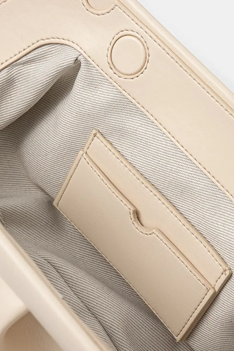 Themoirè Pochette Beige 4196042 miniatura 5