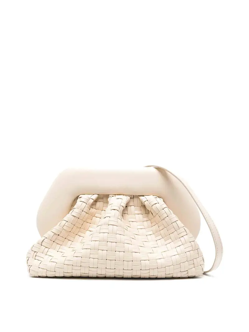 Sacca frizione intrecciata Bianco