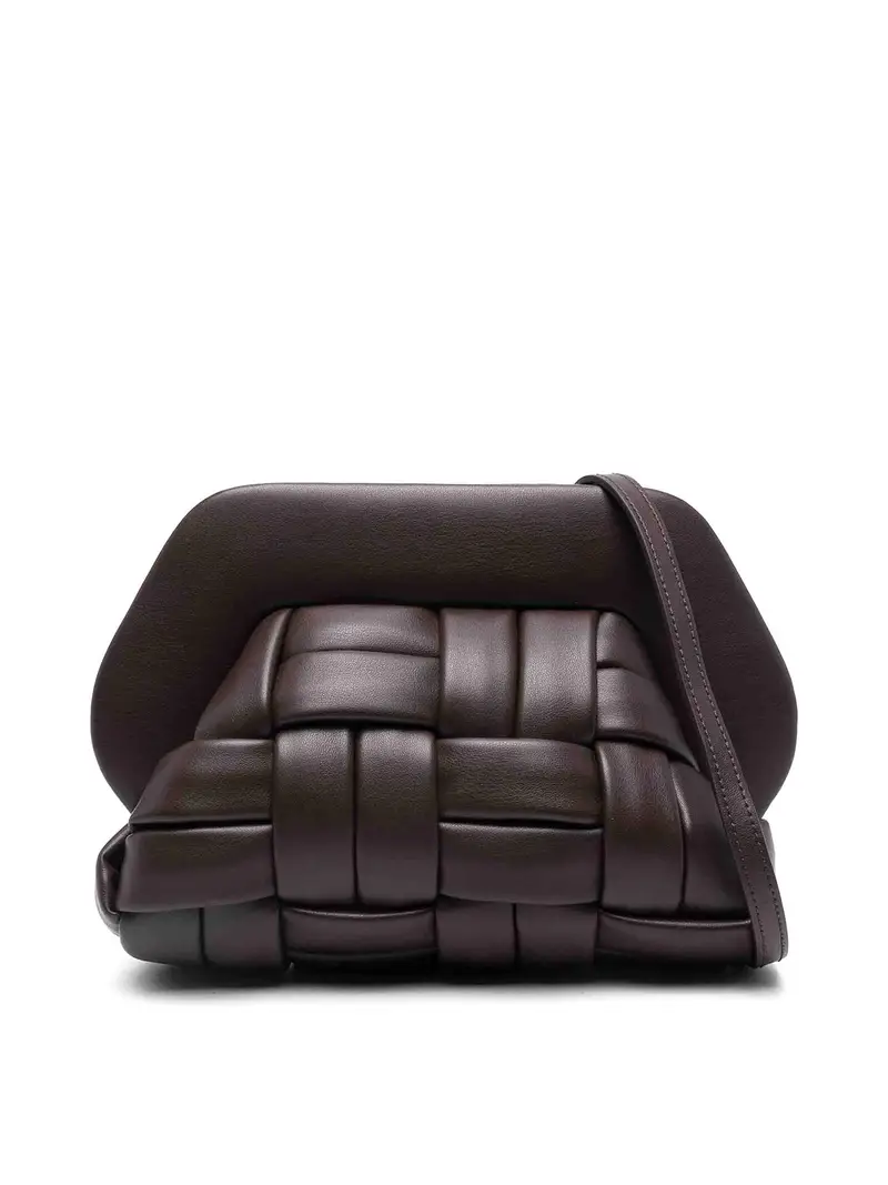 Sacca frizione intrecciata Marrone Scuro