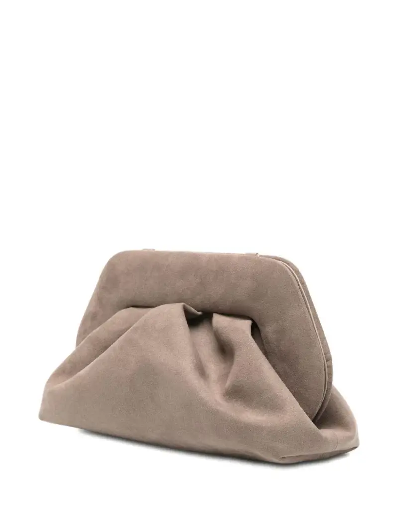 Themoirè Themoirè Borsa marrone chiaro in suede miniatura 2
