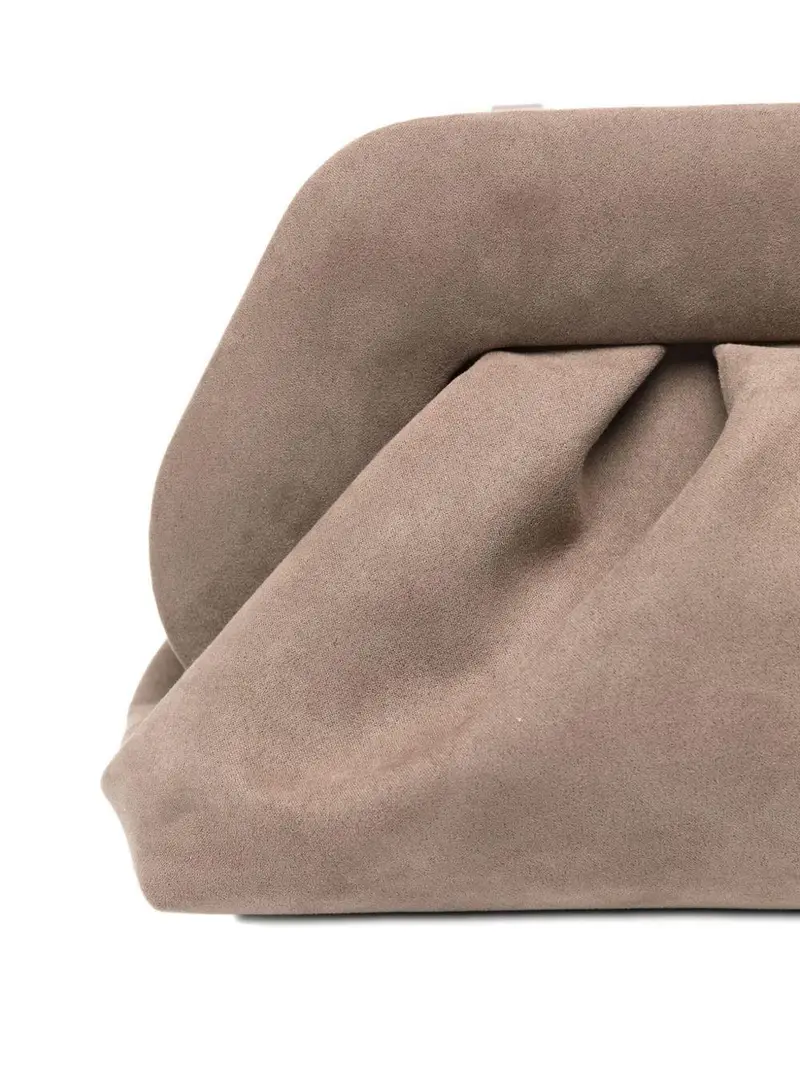 Themoirè Themoirè Borsa marrone chiaro in suede miniatura 3