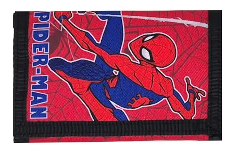 Theonoi Portafoglio per bambini per ragazzi e ragazze accessori per borse scolastiche, Spiderman, 9 x 13 cm, Comic miniatura 2