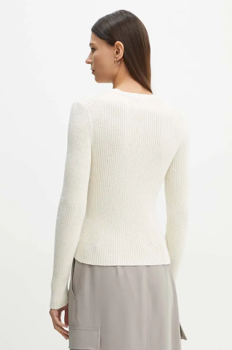 Theory Cardigan Donna Beige 3569942 miniatura 3