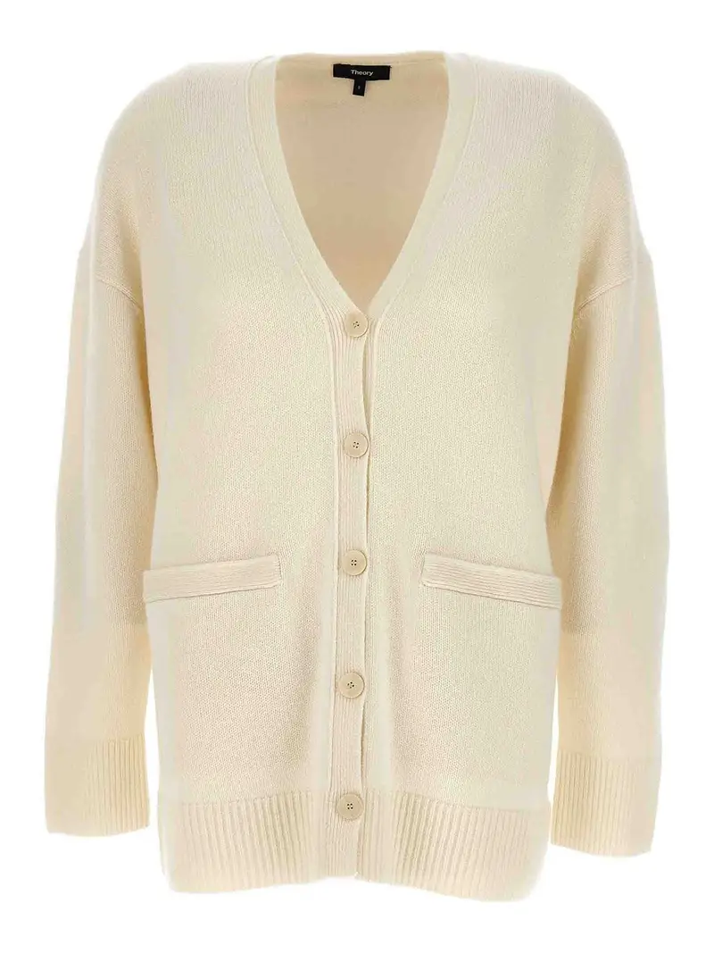 Theory Cardigan Bianco 3260006