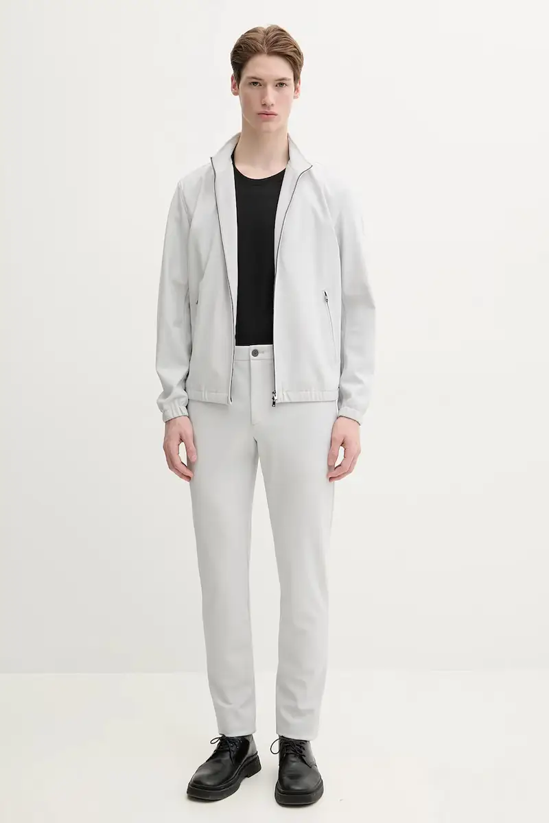 giacca colore grigio P0197411 miniatura 2