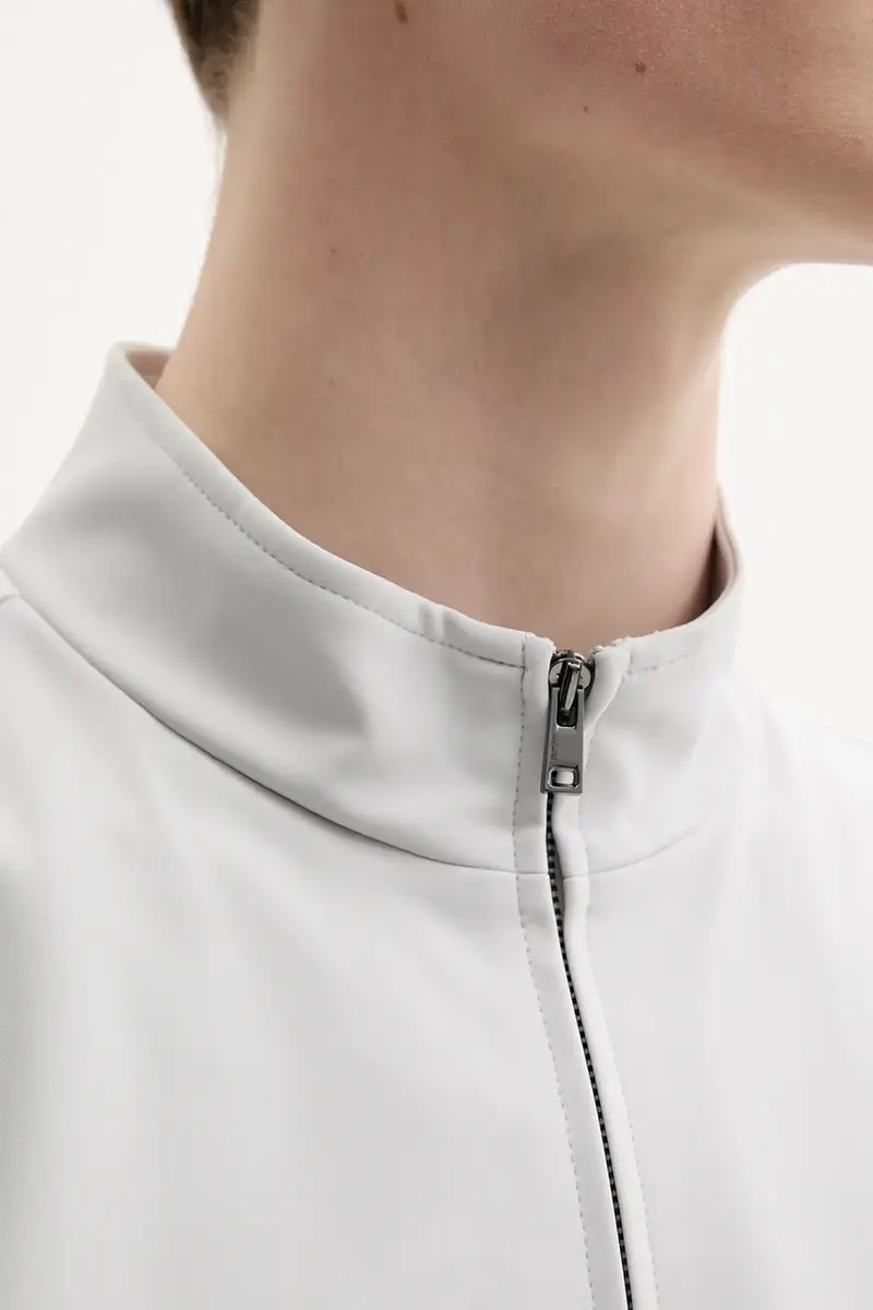 giacca colore grigio P0197411 miniatura 5