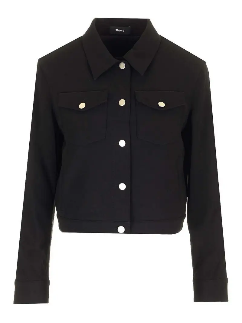 Giacca di maglia Nero