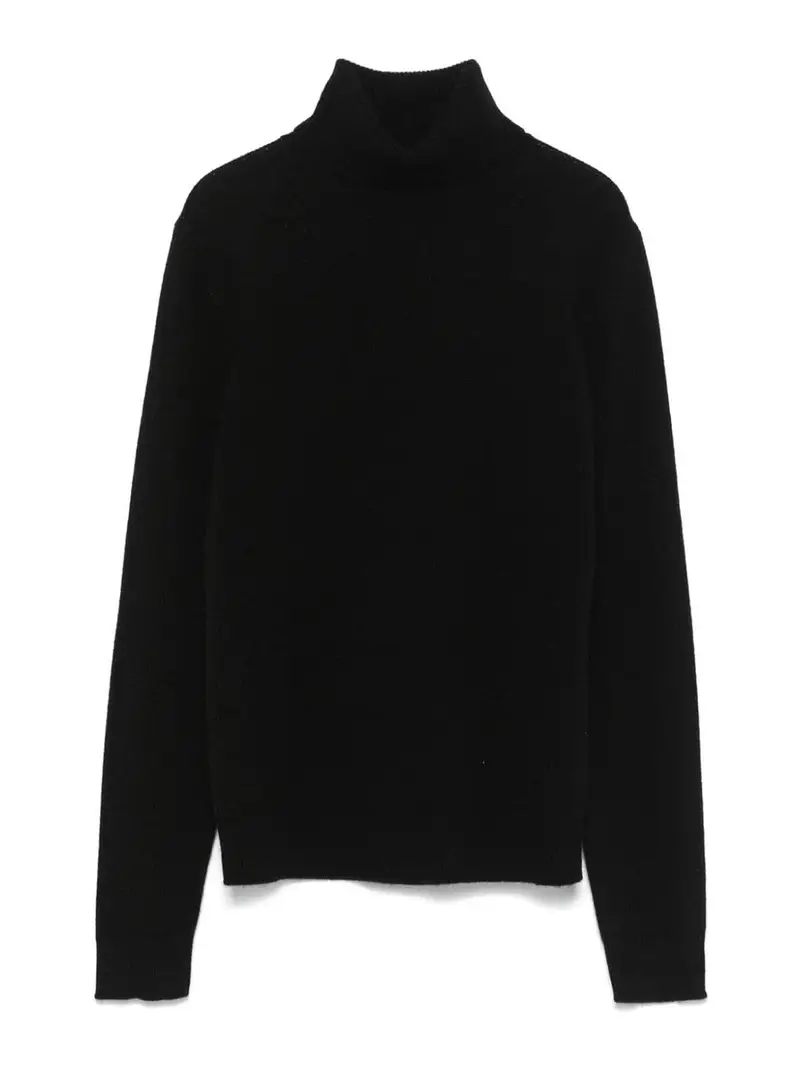 Maglione dolcevita in cashmere Nero