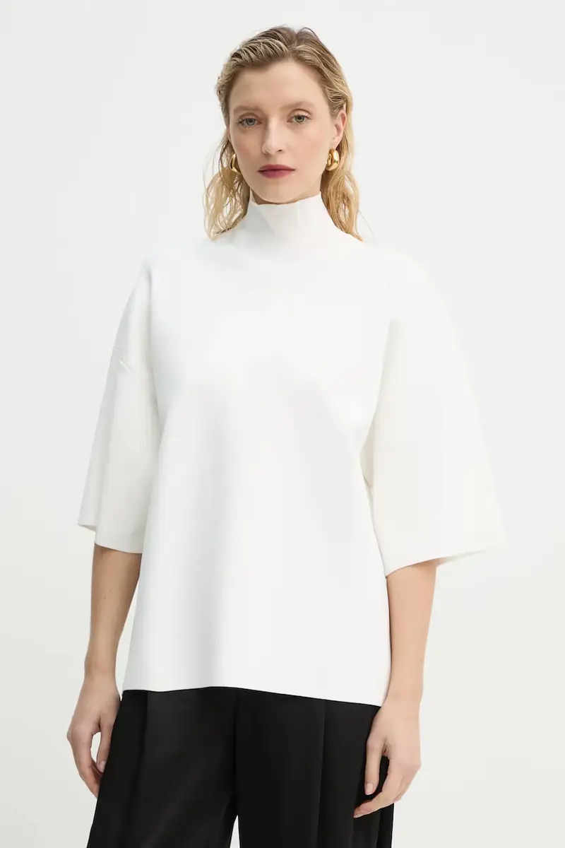 maglione donna colore beige O1116707