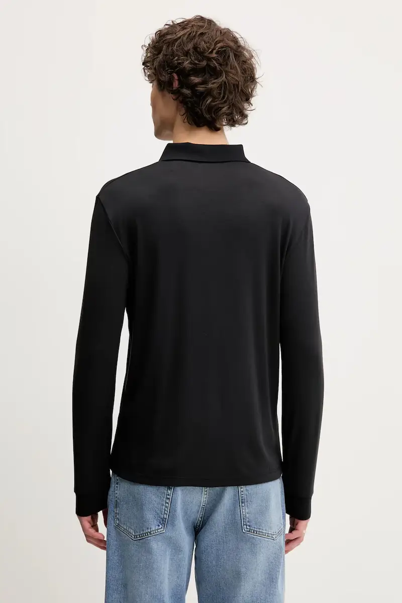 maglione uomo colore nero O1199505 miniatura 3