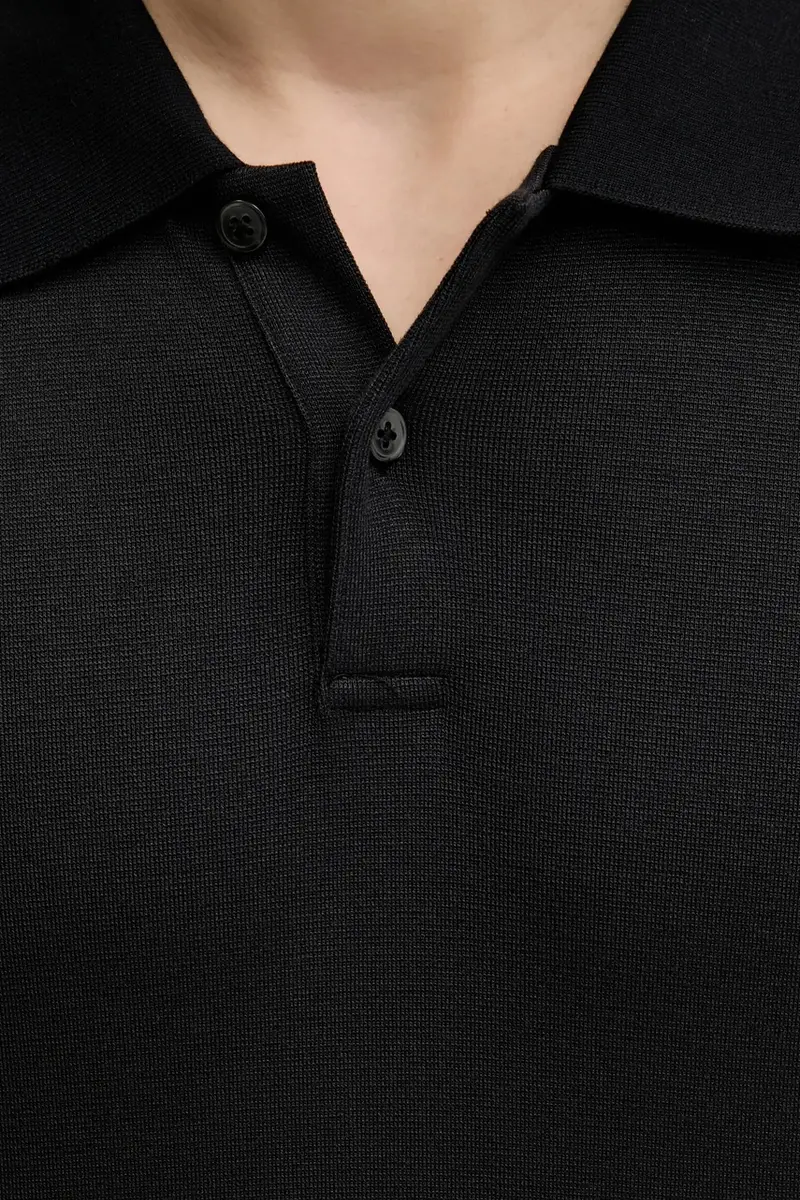 maglione uomo colore nero O1199505 miniatura 5