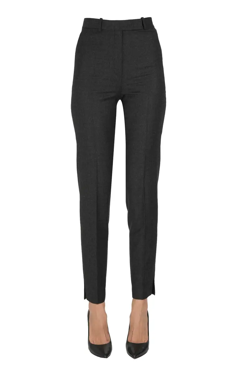 Pantaloni a sigaretta Grigio Antracite
