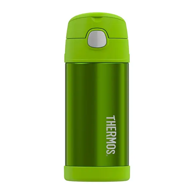 FUNtainer Baby thermos con cannuccia - lime 355 ml