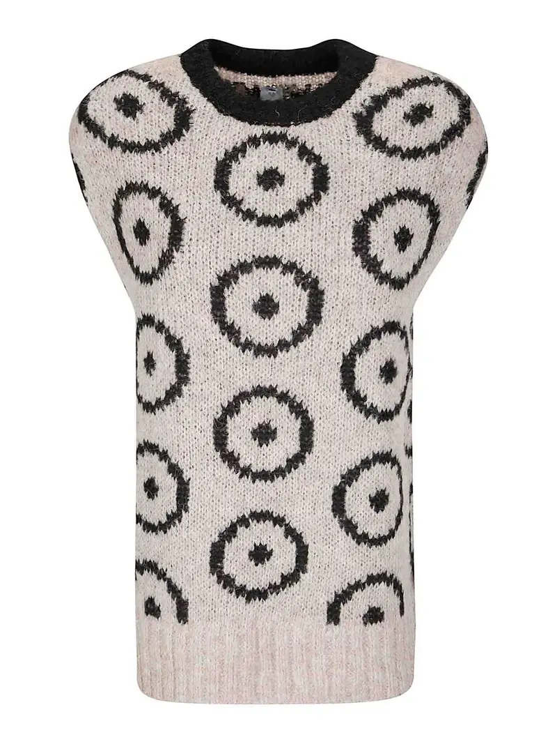 Maglione girocollo Beige Chiaro