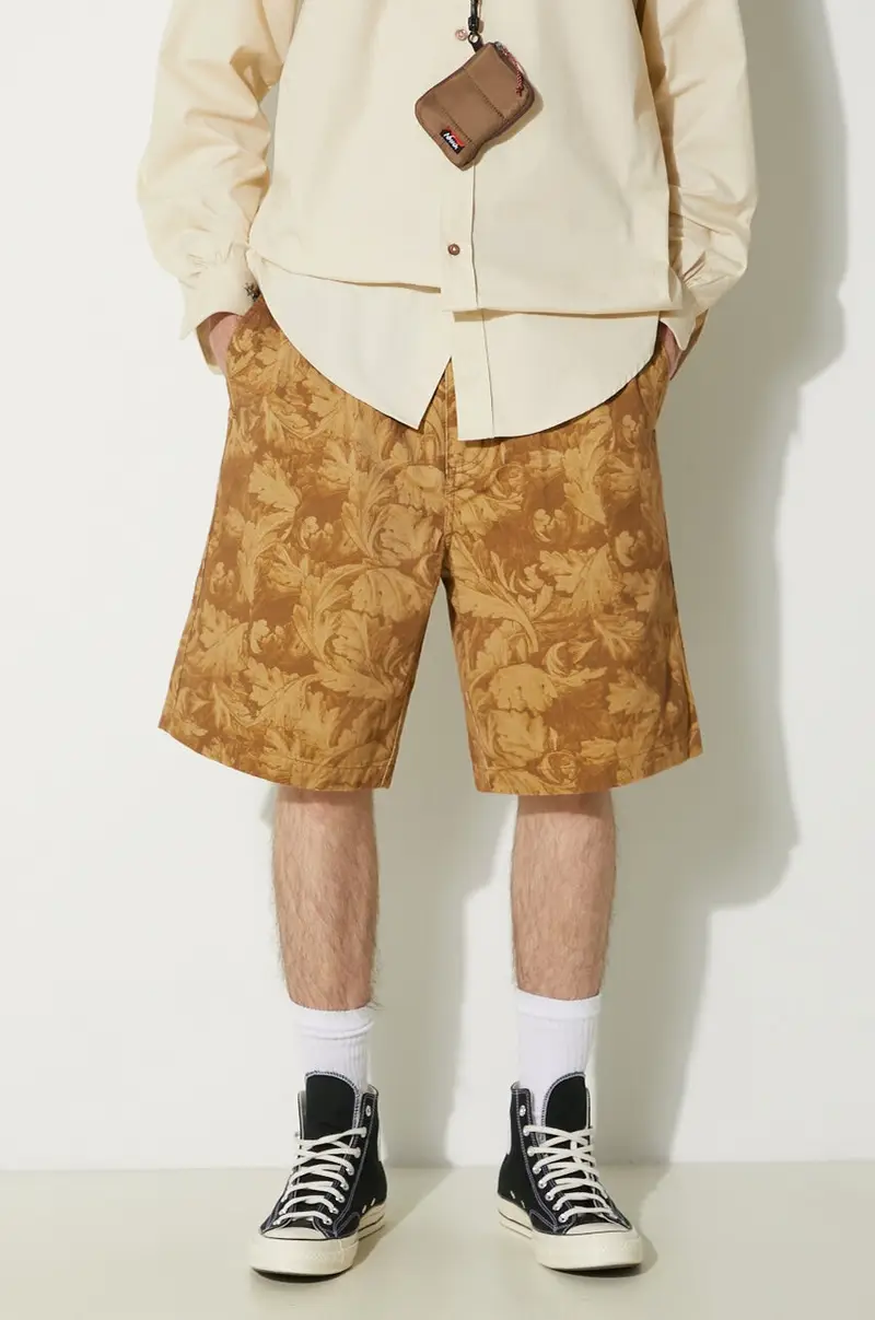 pantaloncini in cotone Beach Short colore giallo TN241WSOKS01