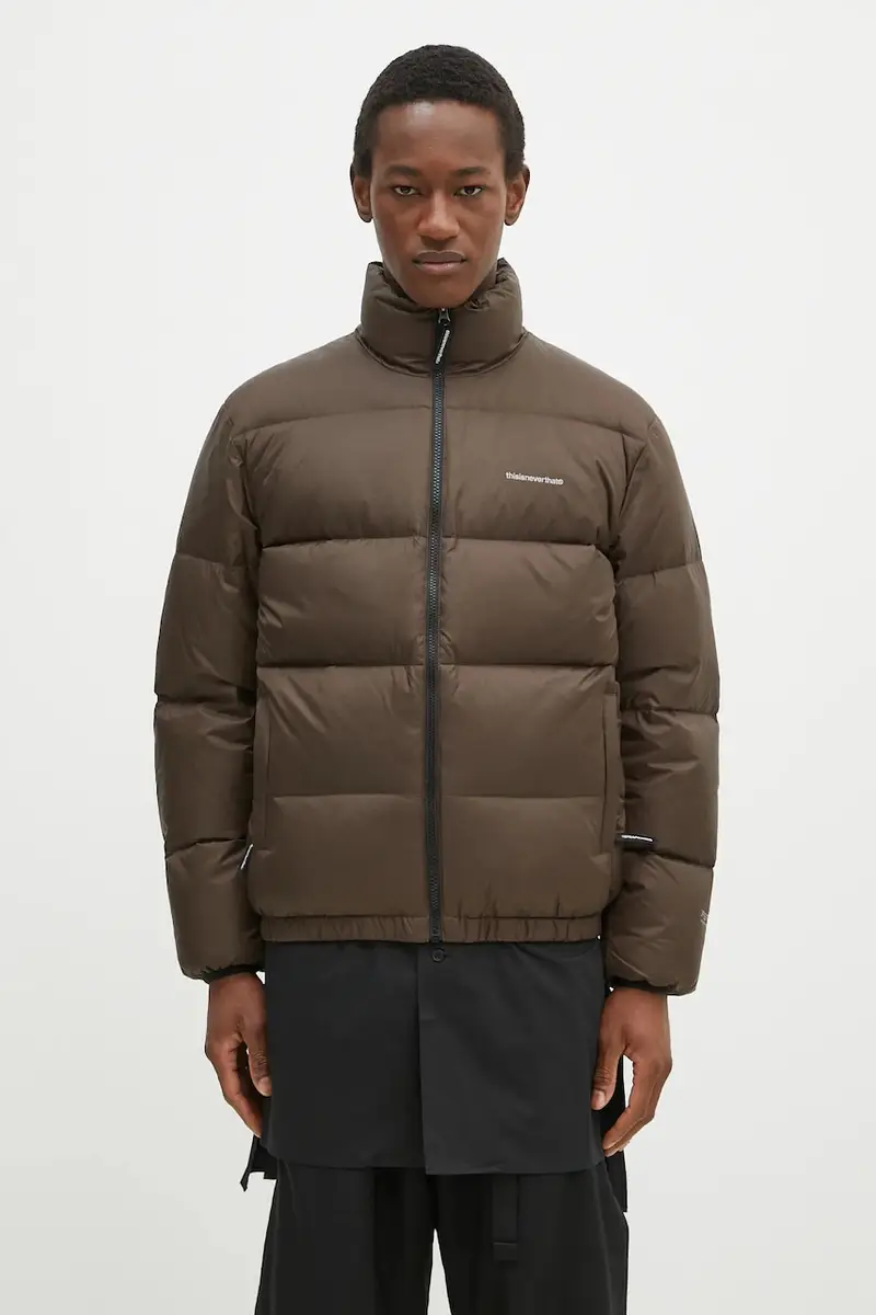 piumino PERTEX T Down Jacket uomo colore marrone TN243OOWHS01