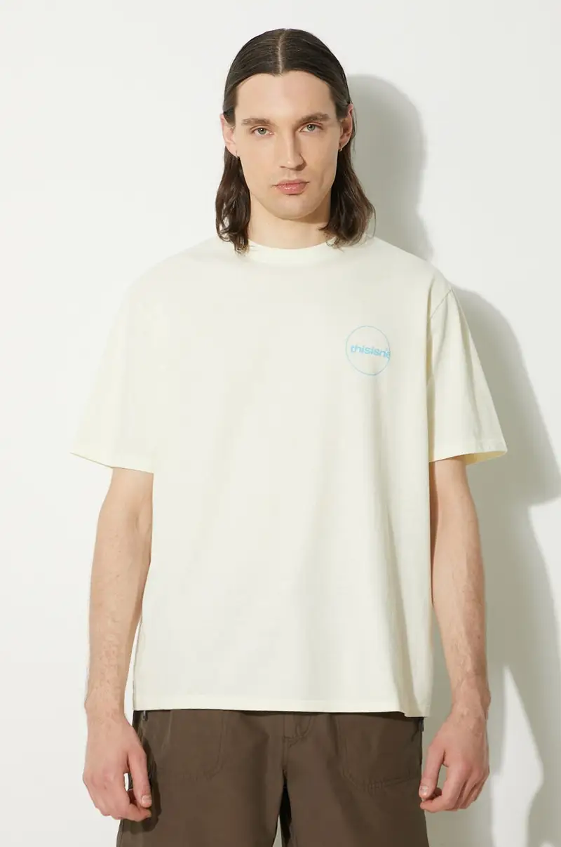 Thisisneverthat T-shirt Uomo Beige 2241181
