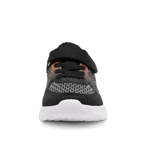 Thlppe Scarpe Bambino Sneakers Ginnastica Tennis Ragazzo Bambina Nero 34EU miniatura 3