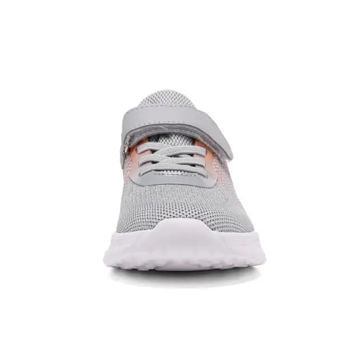 Thlppe Scarpe Bambino Sneakers Ginnastica Tennis Ragazzo Grigio 35EU miniatura 3