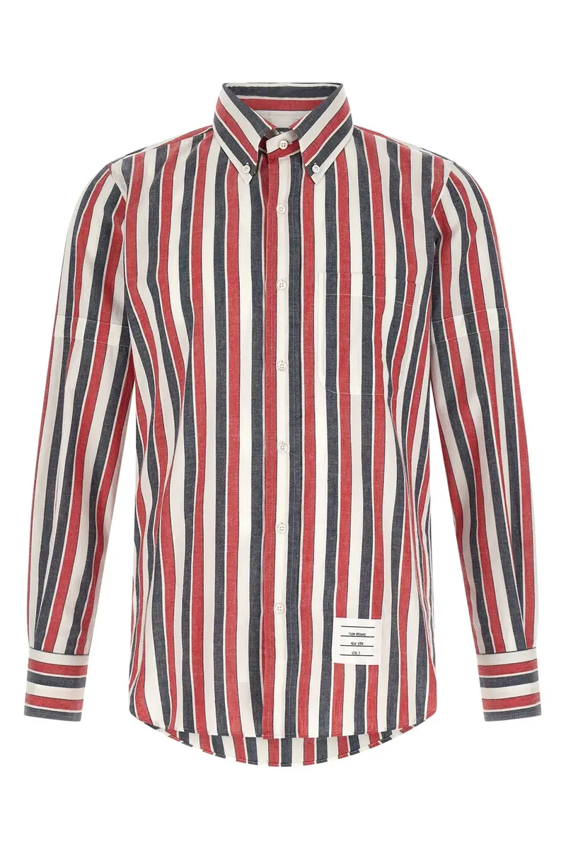 Camicia Cotone Madras Multi