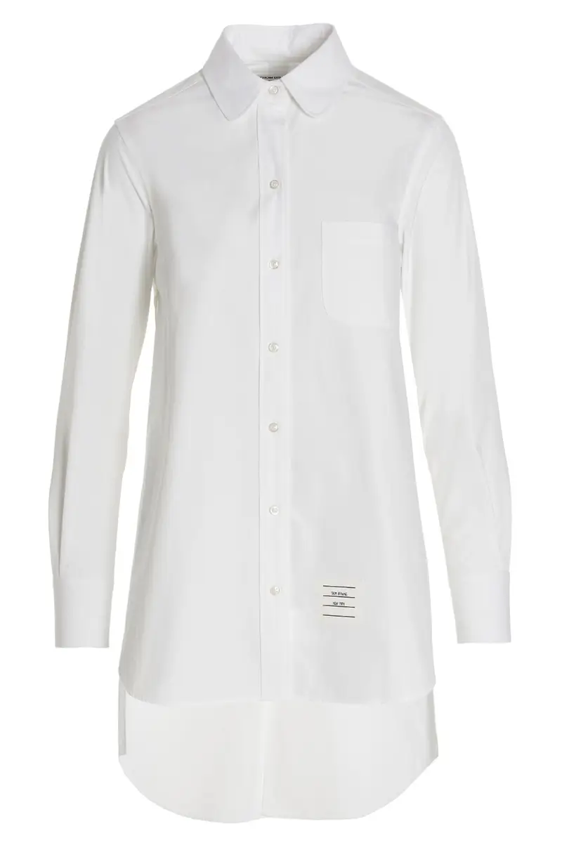 Camicia Open Back Bianco