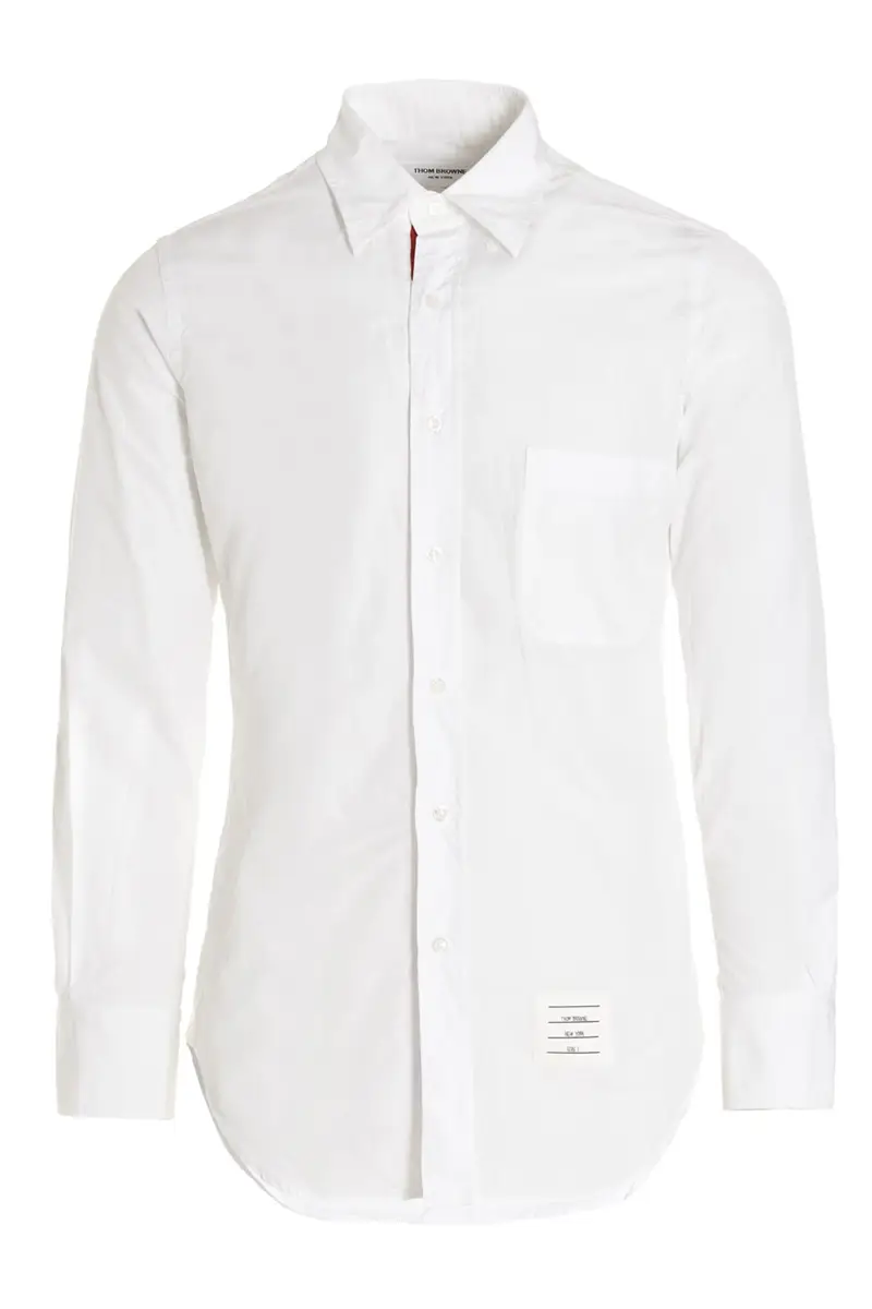 Camicia Solid Popeline Bianco